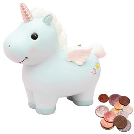 Cartoon Piggy Bank for Kids Cartoon Piggy Bank Resin Coin Bank Money Bank Birthday Gifts for Children