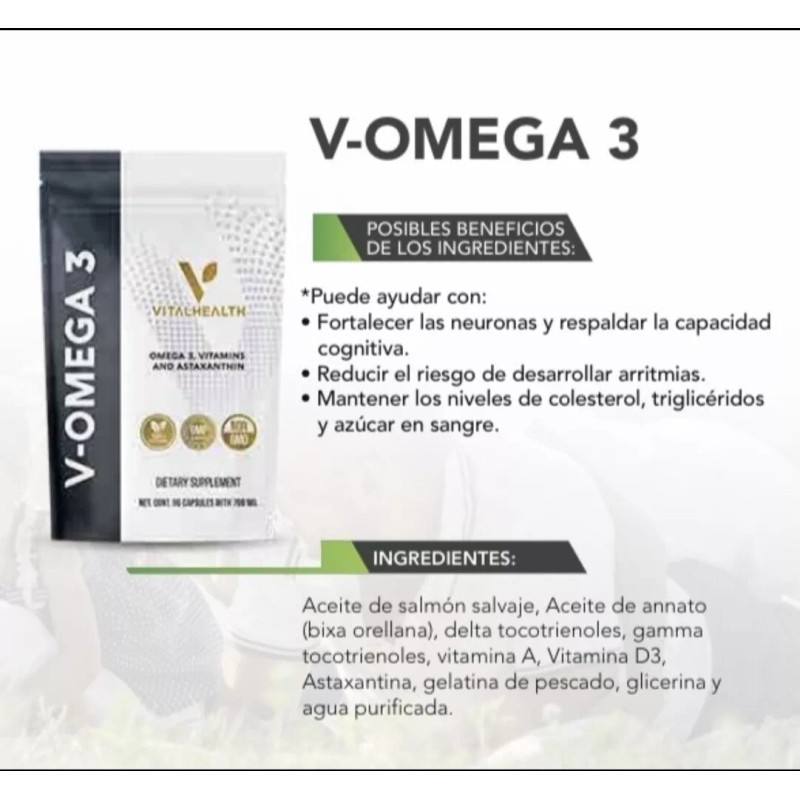 Vitalhealth V-OMEGA 3 by VitalHealth