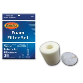 EnviroCare Premium Replacement Vacuum Cleaner Foam Filter Kit made to fit Shark Rotator Pro NV500 Series 2 Filters