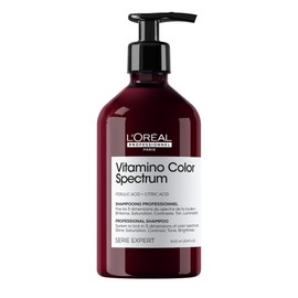L'Oréal Professionnel Vitamino Color Spectrum Professional Shampoo for All Colored Hairs, Adds Shine and Maintains Vibrant Color, Formulated with Ferulic Acid and Citric Acid