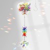 Ornalrist 75th Birthday Gifts for Women Glass Suncatcher 75 Years