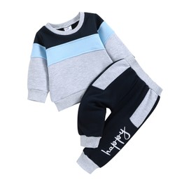 Baby Boy Clothes Casual Long Sleeve Sweatshirt with Pants Toddler Boys Autumn Winter Outfit Sets