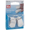 Prym 405.224 Brace Clips, Silver, 30 mm, Pack of 2