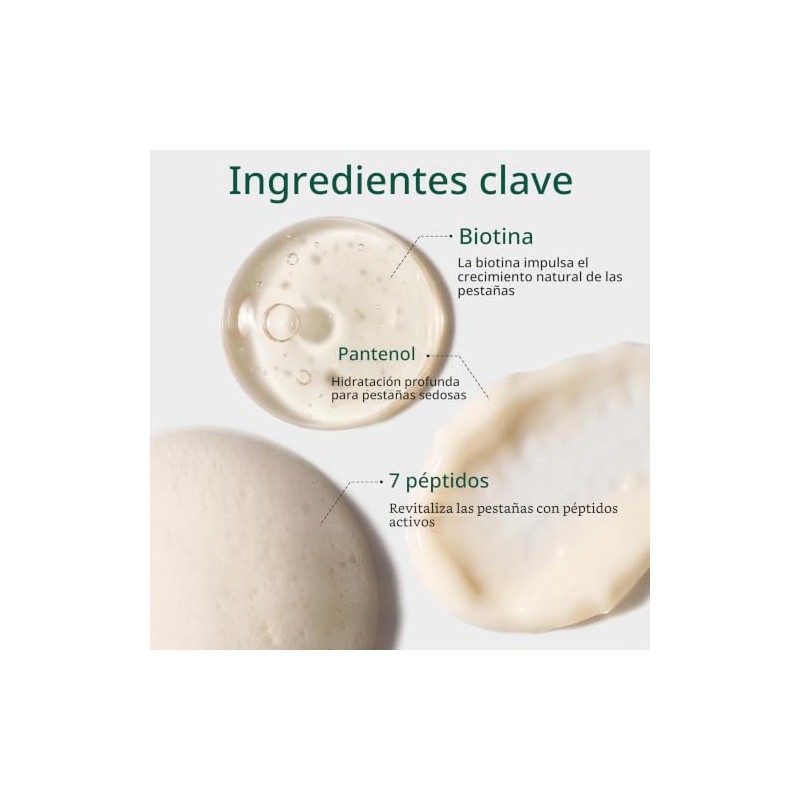 ViveLab- "Biotin Lash Serum Suero para el crecimiento de pestañas