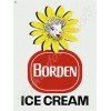 Borden Ice Cream 18" x 24" Metal Sign