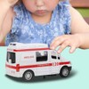 Ambulance Toy, 1:32 Mini Stimulation Alloy Ambulance Car Sound and