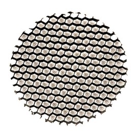 FX Luminaire by Hunter 250015260000 Black Hex Baffle for MR16 LED Bulbs Glare Control Honeycomb Lighting Louver