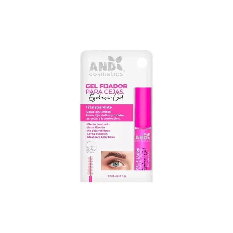 And Cosmetics Gel Cejas Fijador Color Transparente