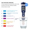5 in 1 Portable Digital PH/Salinity/Temp/TDS/EC Meter Multifunctional Water Quality