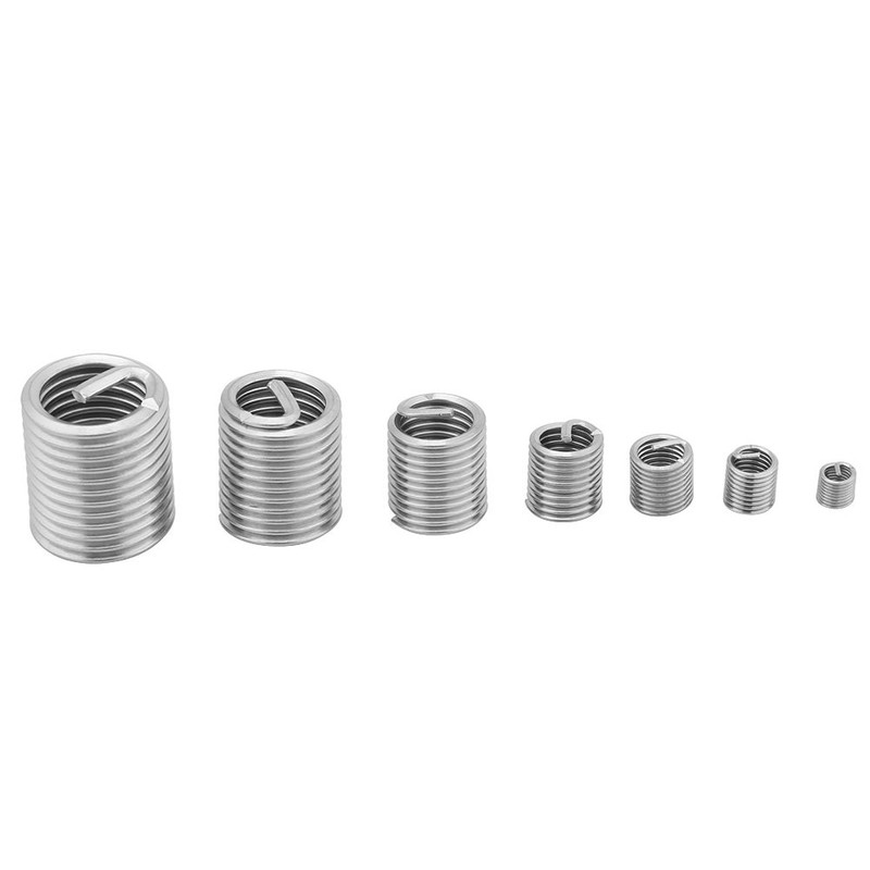 Thincol Kit de Reparación de Roscas, 60 Piezas, Inserto de