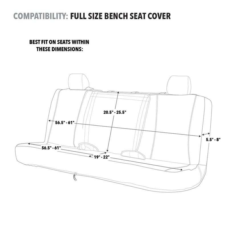 Browning Auto Seat Cover for Car, Truck, and SUV