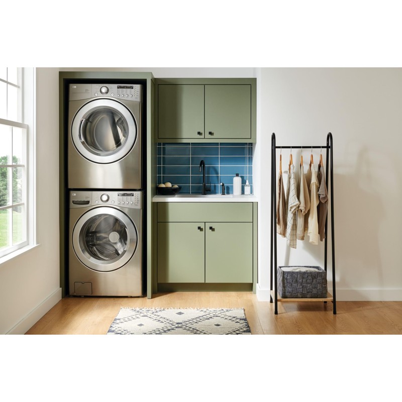 Peerless Ezra Single-Handle Kitchen Sink Faucet with Side Sprayer, Stainless