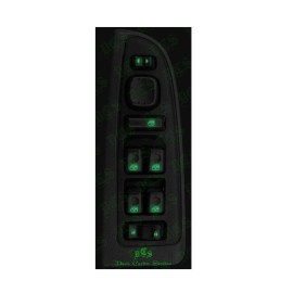 360 LED High Performance Green Led Lighting Upgrade kit for your GM Window Switches 03-06 Trucks SuV's