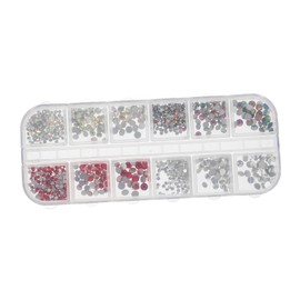 Outanaya Chic Manicure Decorations Flatback Rhinestones Nail Patches for Nail Art DIY Accessories