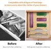 Jitner NEW! Storage Bag Organizer with Foil and Plastic Wrap
