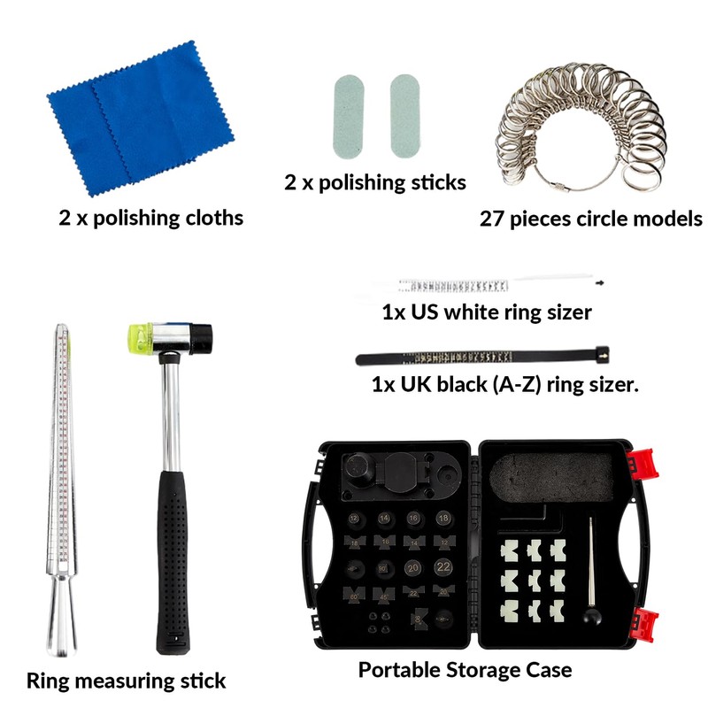 Goyappin Ring Bender Tool for Spoon Making Kit, Heavy Duty