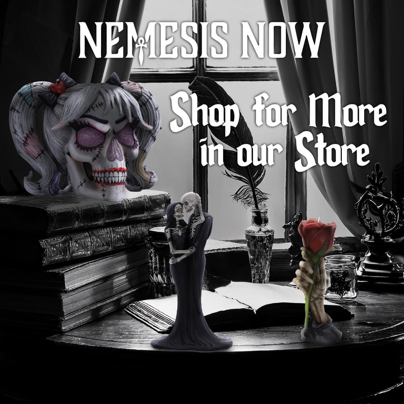 Nemesis Now Eternal Embrace 24cm, Resin, Gothic Wedding Giftware, Skeleton