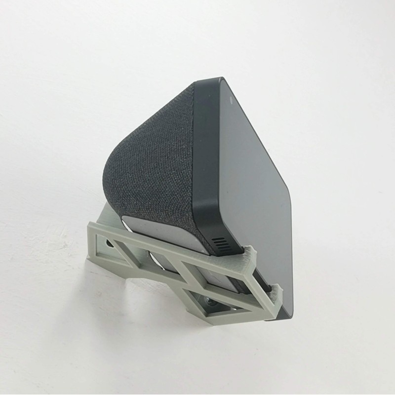 Echo Show 5 Left 45 Degree Upright Wall Mount grey