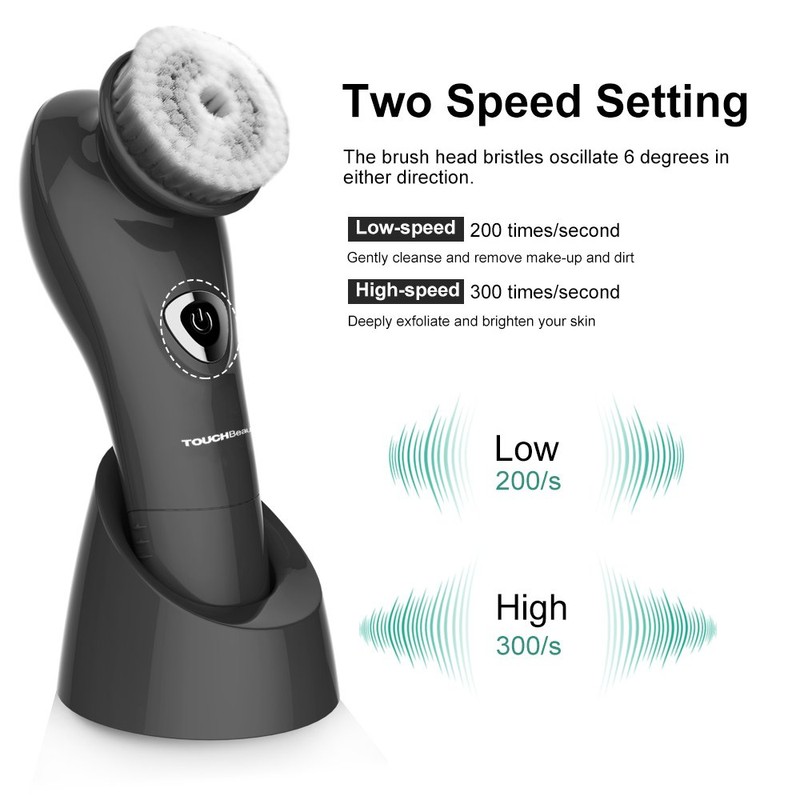 TOUCHBeauty TB-1487 Face Brush for Men Skin Scrubber with Advanced