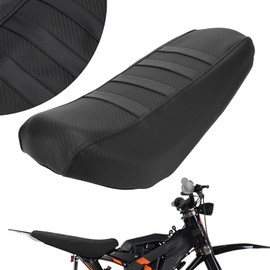 IUVWISN For Surron Seat Cover Motorcycle Pad Cushion Soft Skin Covers for Sur ron Light Bee S/X Electric Dirt Bike Black