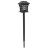 Solar Flame LED Lights Simulation Flickering Flame Grid Shape for