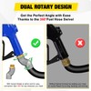 Nilight 1" NPT Fuel Nozzle with Fuel Hose Swivel, High