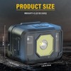 WARSUN Rechargeable LED Headlamp Super Bright Head Light with 6