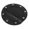 Fuel Door Cover Gas Tank Cap Lid Black Fit for