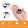 MOROBOR 8 Pieces Round Finger Pull Flush Pull Door Handle