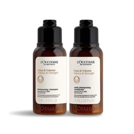 L'OCCITANE Volume & Strength Trial (Travel Size Shampoo & Conditioner Set) Hair Volume, Firm & Kosi Care Herbs for Women Men Popular
