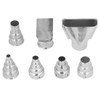7Pcs 35mm Heat Gun Nozzle Set Stainless Steel Hot Air