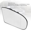 Heated Wing Mirror Glass with Backing Clear Visibility Replacement for