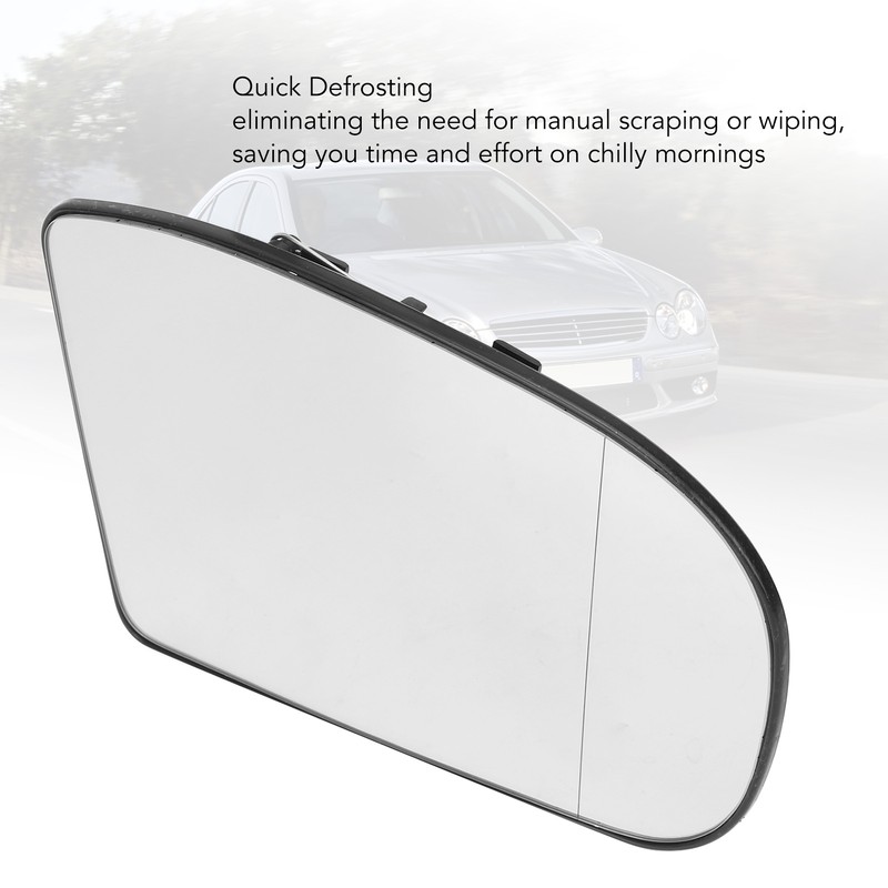 Heated Wing Mirror Glass with Backing Clear Visibility Replacement for