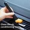 2 Pack Exquisite Dusting Brush Kit, Small Dust Brushes, Feather