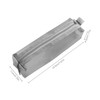 Luckious Transparent Gauze Pen Bag - for Students, Examination Large