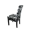 WedDecor Dining Chair Cover, Spandex Stretch Chair Seat Cover, Removable