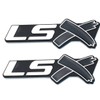 Aimoll 2PCS LSX Side Fender Rear Lid Boot Trunk Emblem
