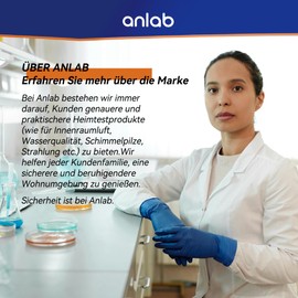 anlab™Mold Test Kit for Home - Do It Yourself Home Mold Detector | Test HVAC System | Home Surfaces | Indoor Air Quality Testing Kit - Identification Guide Included - Sealed Separately (Items of 3)