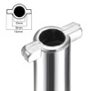 sourcing map Electrical Cabinet Key 5mm Hole Zinc Alloy Water