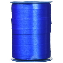 C.E. Pattberg AMERICA Gift curling Ribbon royal blue, 273 yards of balloonribbon for Gift Wrapping, 0.39 inches width, Accessories for Decoration & Handicrafts, Decoration Ribbon for Presents