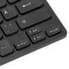 Computer Keyboards Ergonomic Design UltraThin Mini Durable Wired 78 Keys