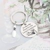 MYOSPARK Bowler Gift Funny Bowling Ball Keychain Bowling Jewelry Gift