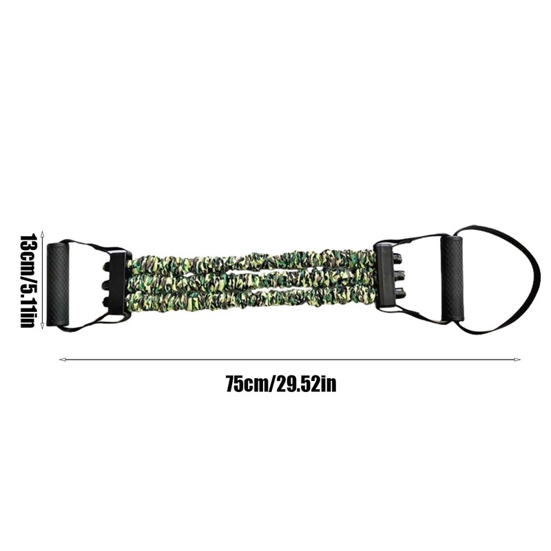 Exercise Stretch Bands | 3-Hole Resistance Stretcher for Body Stretching