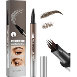 Erinde L?piz L?quido para Cejas, Resistente al Agua, #F204black Brown