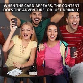 FZMIT Drinking Card Games for Adults Party- 106 Hilarious Challenges, Quizzes & Dares Cards for Adults | Perfect for Bachelorette Parties, Game Nights& Groups - No Rules, Just Fun