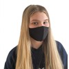 Komonee Adults Black Face Mask Washable Reusable Dustproof Cloth Mouth