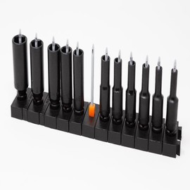 ToolBox Widget - Socket Organizers 1/4" | Includes 12 Modular Socket Organizers and 6 Spacers | Simple and Effective Tool For Socket Organization SIZE STEM NOT INCLUDED 6 Pack