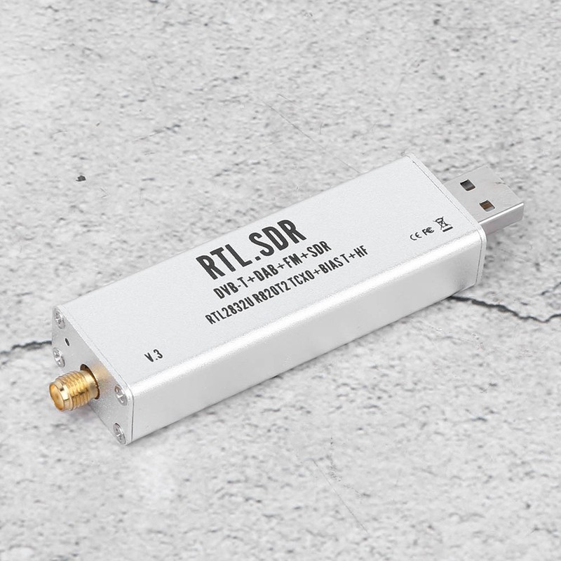 Full Band Receiver RTL‑SDR Radio Communication System 0.1MHz‑1.7GHz for XP