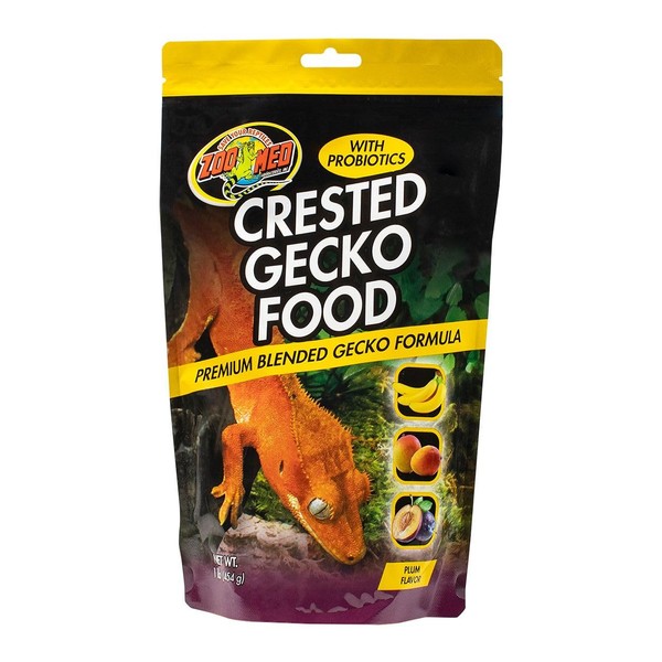 Zoo Med Crested Gecko Food - Plum - 1 lb