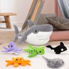 MorisMos 23in Shark Stuffed Animal with 5 Sea Stuffed Animal